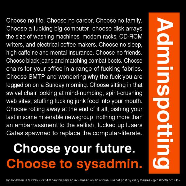 choose_to_sysadmin